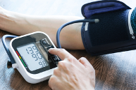 Blood pressure cuff and monitor